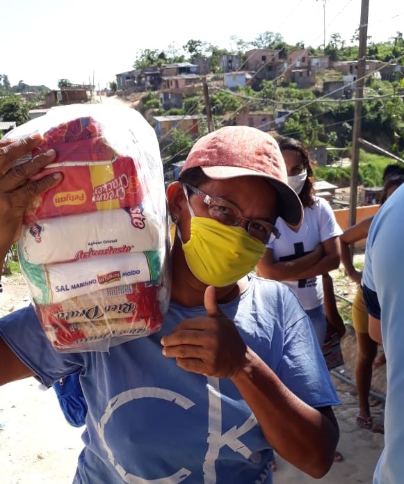 Distribuicao Cestas Projeto ACACF
