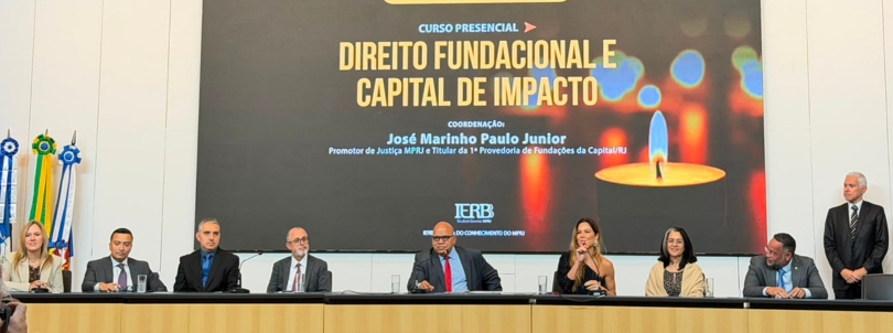 A convite do MPRJ, Fiotec participa de curso sobre Direito Fundacional