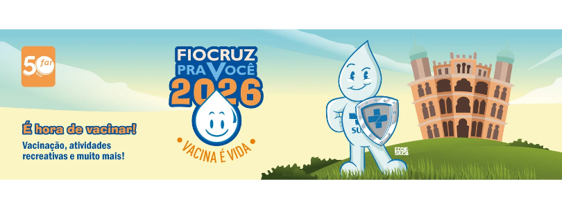 Fiocruz para Você vai oferecer vacinação gratuita contra diversas doenças em 17 de outubro
