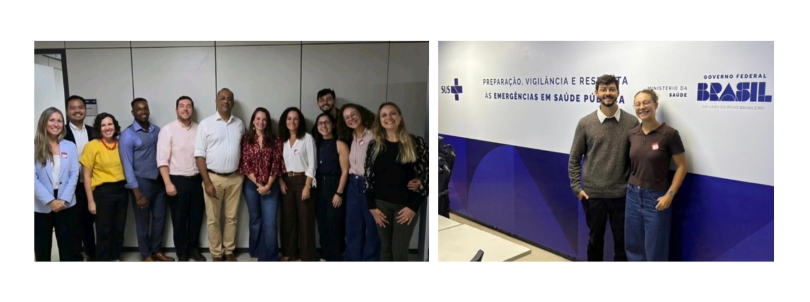 Fiotec participa de visita técnica do CDC, dos Estados Unidos, ao Ministério da Saúde